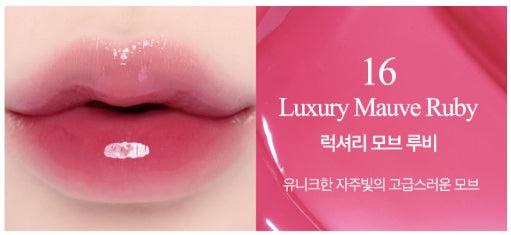 [CLIO] Crystal Glam Tint Cherry Series 3.4g | Glossy Translucent Lip Tint