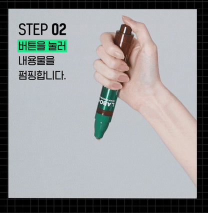 [LABO-H] Hair Line Ampoule Lightweight Scalp Care Double Set | 15ml × 2 + Shampoo 50ml