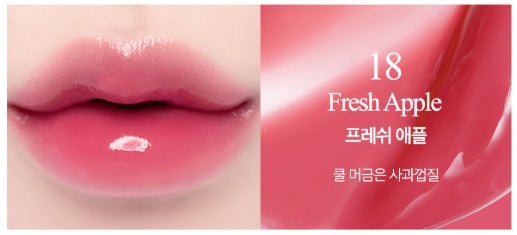 [CLIO] Crystal Glam Tint Cherry Series 3.4g | Glossy Translucent Lip Tint
