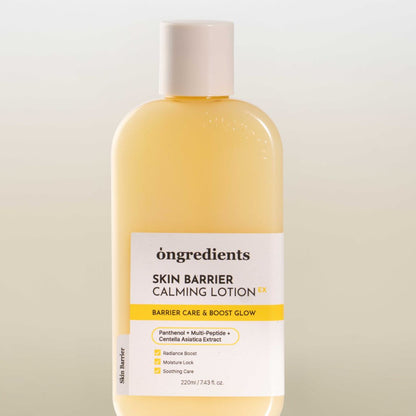 [ongredients] Skin Barrier Calming Lotion Soft Glow Finish 220ml
