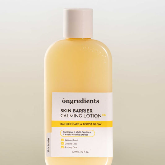 [ongredients] Skin Barrier Calming Lotion Soft Glow Finish 220ml