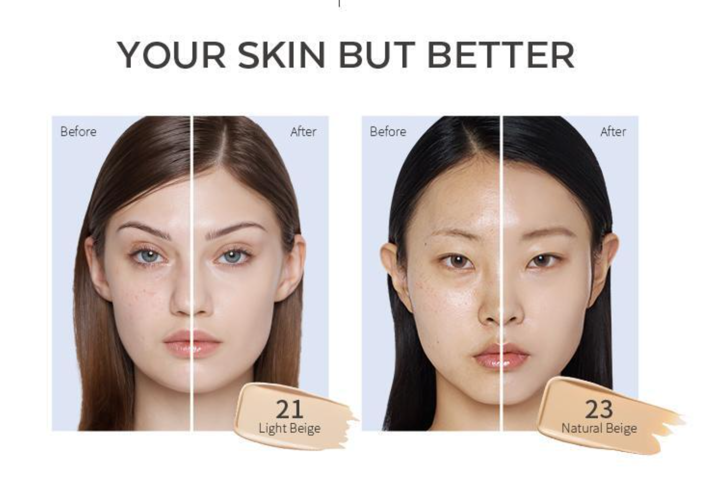 [MISSHA] M Perfect Cover Serum BB Cream – Radiant, Dewy Finish with SPF50+ PA++++ | 20ml / 50ml | GlowLab