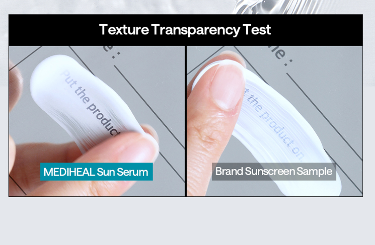[Mediheal] Madecassoside Moisture Sun Serum Double Set | Calming & Hydrating SPF 50+ PA++++ | 50 g + 50 g Olive Young Limited | GlowLab