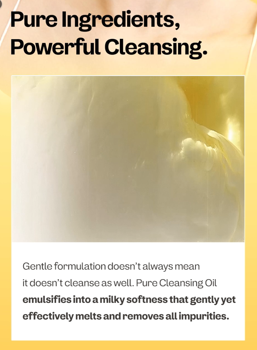 [ma:nyo Factory] Pure Cleansing Oil Double Pack | Removes Makeup & Impurities | 200ml x2 | GlowLab