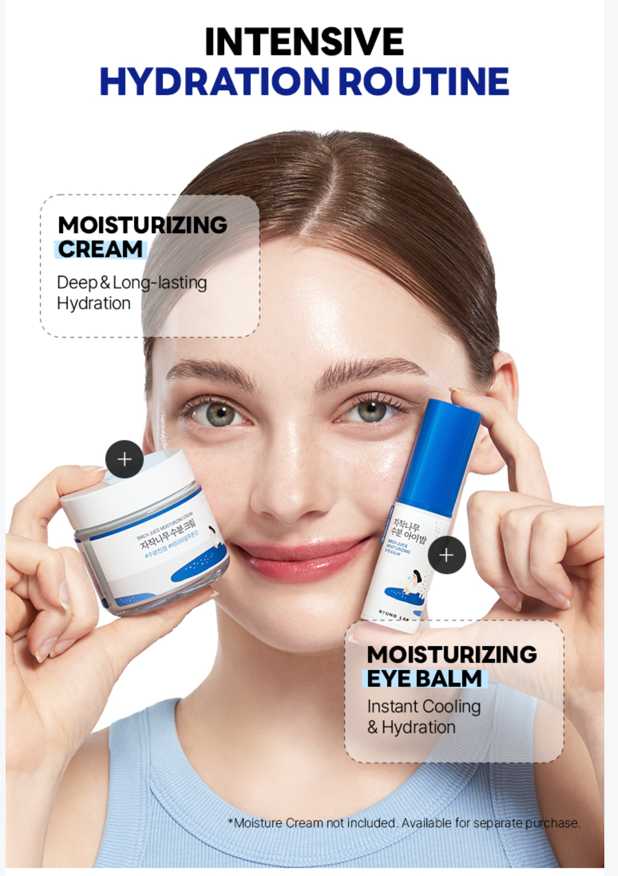 [ROUND LAB] Birch Juice Eye Balm | Hydrating & Refreshing Finish | 10 g | GlowLab