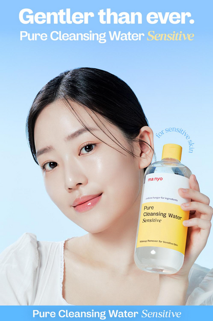 [ma:nyo Factory] Pure Cleansing Water Sensitive | 500ml x2 | GlowLab