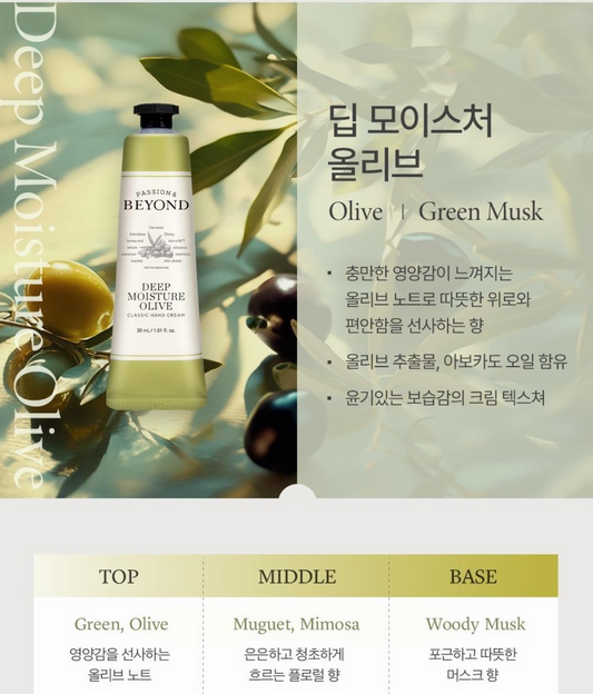 [BEYOND] Classic Hand Cream | 30ml | 7 Types | Official Product