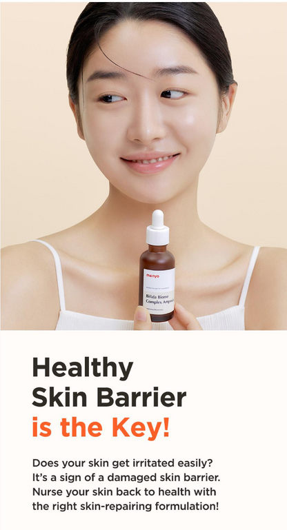 [ma:nyo Factory] Bifida Biome Complex Ampoule | Hydrating & Nourishing Care | 30ml x2 Double Offer | GlowLab