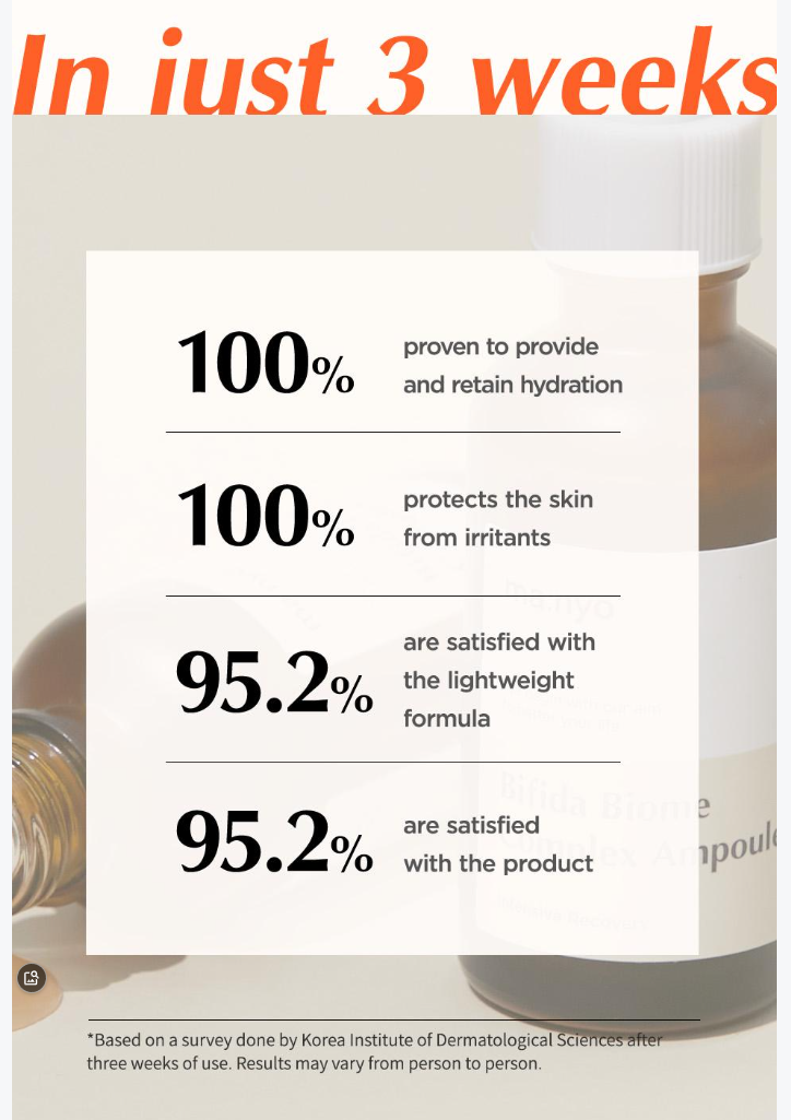 [ma:nyo Factory] Bifida Biome Complex Ampoule | Hydrating & Nourishing Care | 30ml x2 Double Offer | GlowLab