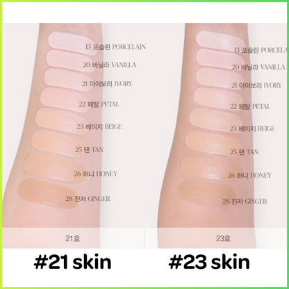 [espoir] Be Velvet Cover Cushion Set with Refill – Soft-Matte Longwear Foundation Cushion from Korea | GlowLab