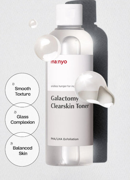 [ma:nyo Factory] Galactomy Clearskin Toner | Refreshing & Balancing Care | 210ml