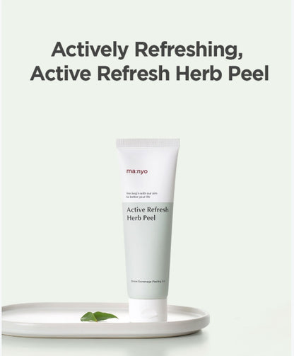 [ma:nyo Factory] Active Refresh Herb Peel | Gentle Exfoliating & Hydrating Care | 120ml