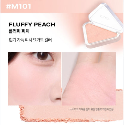 [CLIO] Essential Blush Tap 4g | Airy Matte & Sheer Glow Cheek Color