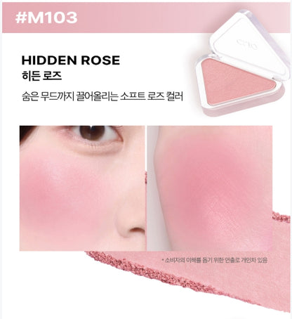 [CLIO] Essential Blush Tap 4g | Airy Matte & Sheer Glow Cheek Color