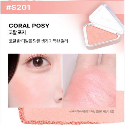[CLIO] Essential Blush Tap 4g | Airy Matte & Sheer Glow Cheek Color