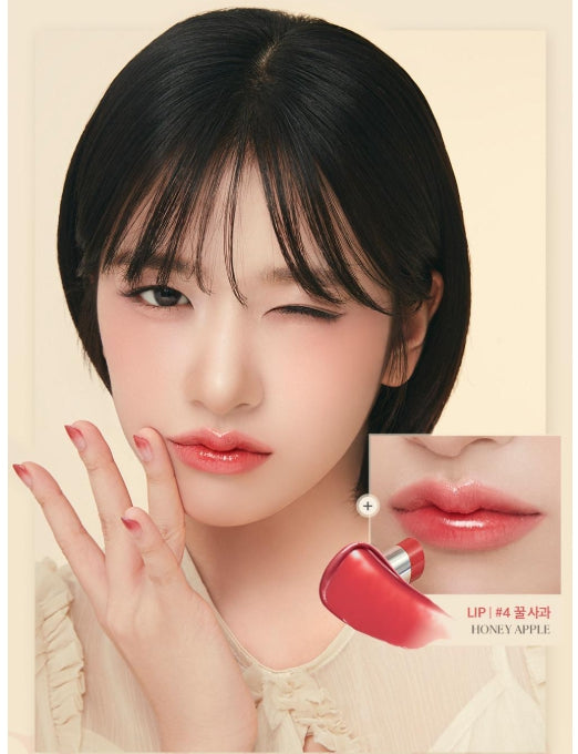 [CLIO] Crystal Glam Balm | Glossy Honey Glazed Lip Finish 3.2g