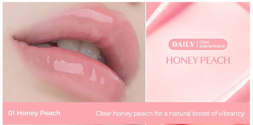 [CLIO] Crystal Glam Balm | Glossy Honey Glazed Lip Finish 3.2g
