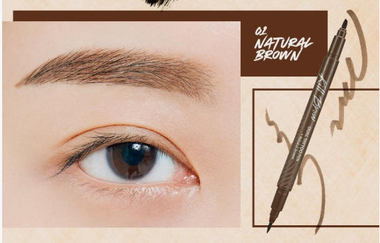 [CLIO] Kill Brow Dual Tattoo Pen Special Set – Dual-Ended Design for Natural Brow Definition | 0.3g x 2