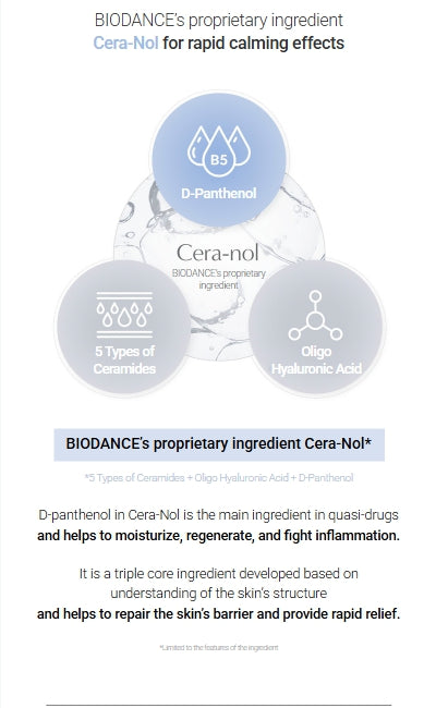 [BIODANCE] Hydro Cera-nol Real Deep Mask Sheet – Soothing & Moisture-Lock Hydrogel Mask Care | 7 Sheets