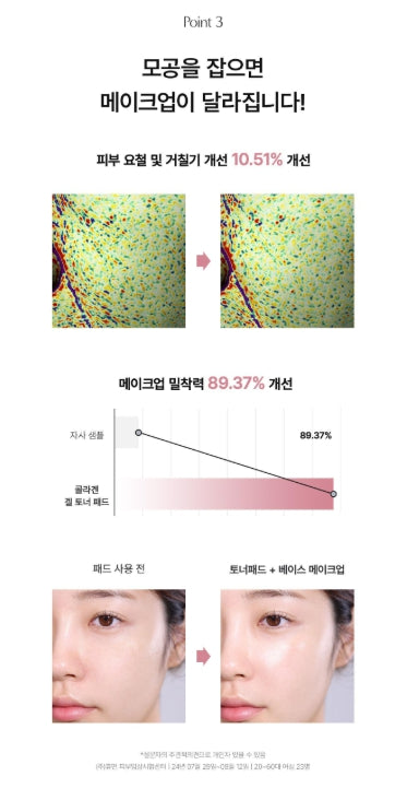 [BIODANCE] Collagen Gel Toner Pads – Hydrating & Soothing Care Pads | 60P + 10P Set