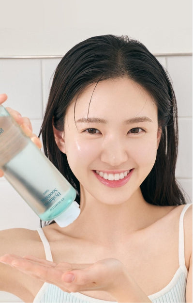 [Goodal] Ice Heartleaf Hyaluron Soothing Toner | Cooling &amp; Hydrating Face Toner 350ml + 350ml Refill Set