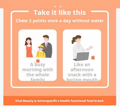 [VITALBEAUTIE] Daily Vitamin Chewable Mango Flavor | 60 Tablets (1-Month Supply)