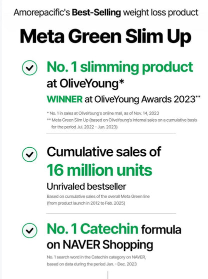 [VITALBEAUTIE] Meta Green Slim Up Refreshing Chew | 14-Day Supply