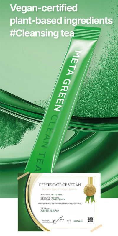 [VITALBEAUTIE] Meta Green Clean Tea Refreshing Detox Drink | 10 Sticks