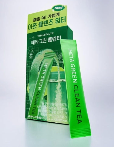 [VITALBEAUTIE] Meta Green Clean Tea Refreshing Detox Drink | 10 Sticks