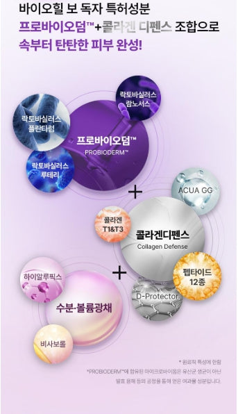 [BIOHEAL BOH] Probioderm Collagen Tone-Up Sun Cream | Lightweight Radiant Finish SPF50+ PA++++ 50mL