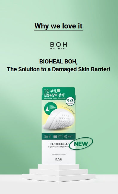 [BIOHEAL BOH] Panthecell Repair Cica Micro Spot Patch | Gentle Calming Care Patch 9+3 Sheets