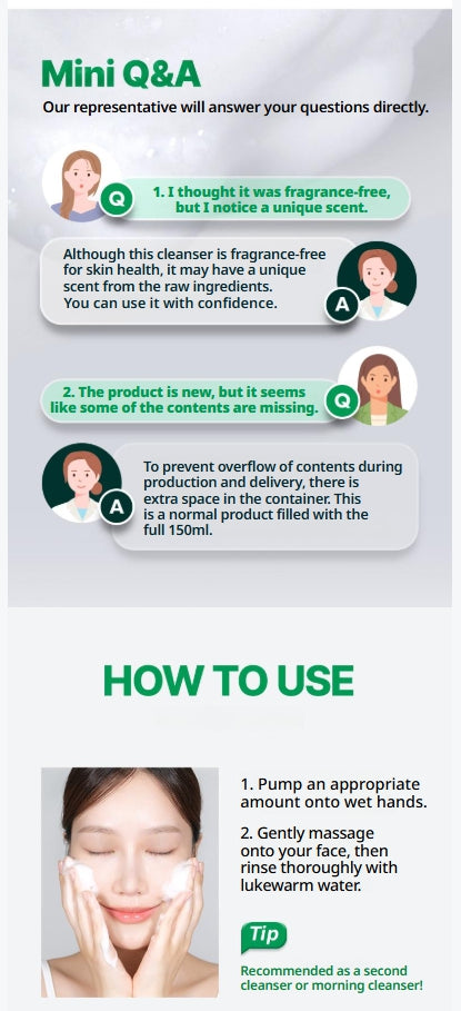 [BIOHEAL BOH] Panthecell Repair Cica Non-Touch Bubble Cleanser | Gentle Foaming Cleanser 150mL