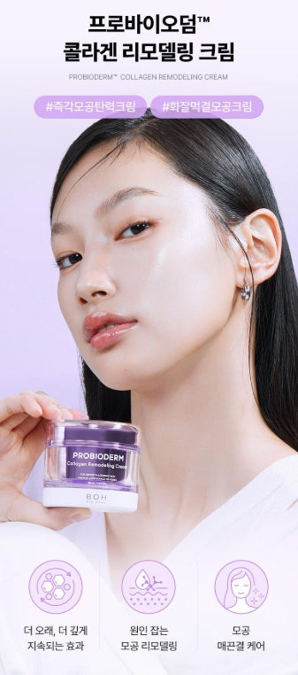 [BIOHEAL BOH] Probioderm Collagen Remodeling Cream – Smooth Refined Finish 50mL (+Serum 13mL) | GlowLab