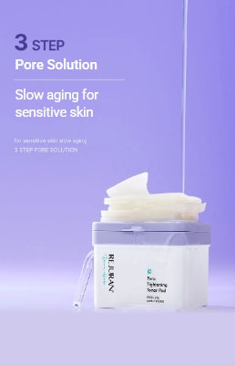 [REJURAN] Derma Healer Pore Tightening Toner Pad – Refreshing Exfoliating Care 220 mL (60 Pads) Double Set | GlowLab