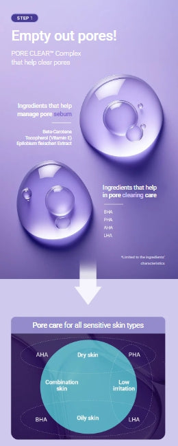 [REJURAN] Derma Healer Pore Tightening Toner Pad – Refreshing Exfoliating Care 220 mL (60 Pads) Double Set | GlowLab