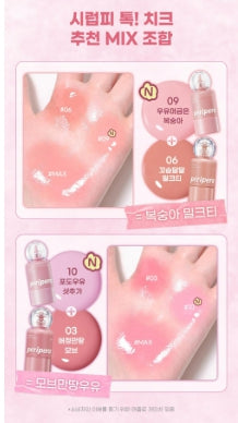 [Peripera] Syrupy Tok Cheek – Soft Dewy Radiant Finish | 10g (Gift Set & Single Options)