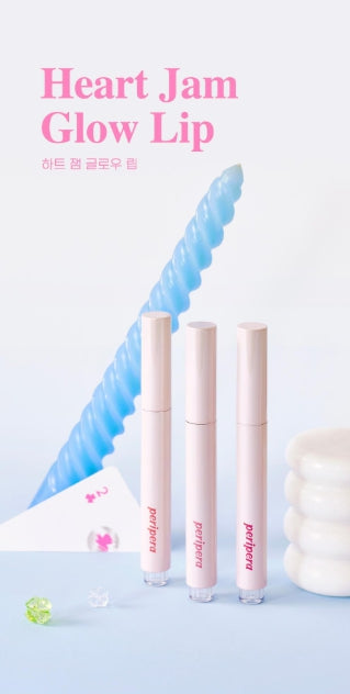 [Peripera] Heart Jam Glow Lip – Dewy Melting Tint Balm 1.4g (05 Berry Cock)