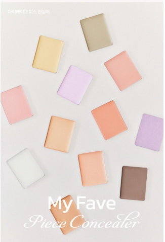 [Holika Holika] My Fave Piece Concealer – Soft Natural Coverage – Single Pan
