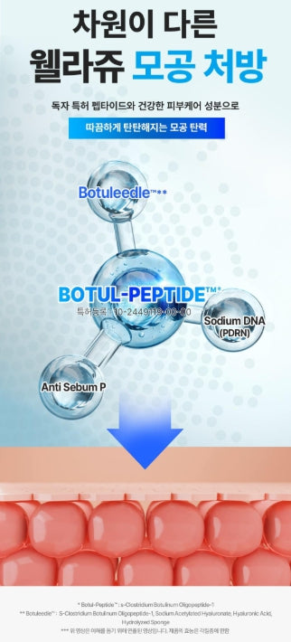 [WELLAGE] Hyper Peptide Ampoule Smooth Elastic Feel 50 ml