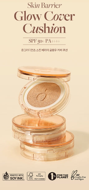 [ongredients] Skin Barrier Glow Cover Cushion Mini – Radiant Glow Finish – 4.5 g