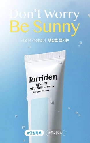 [Torriden] Mineral Mild Sun Cream Lightweight Fresh Finish Duo Set 60ml (+20ml Bonus)