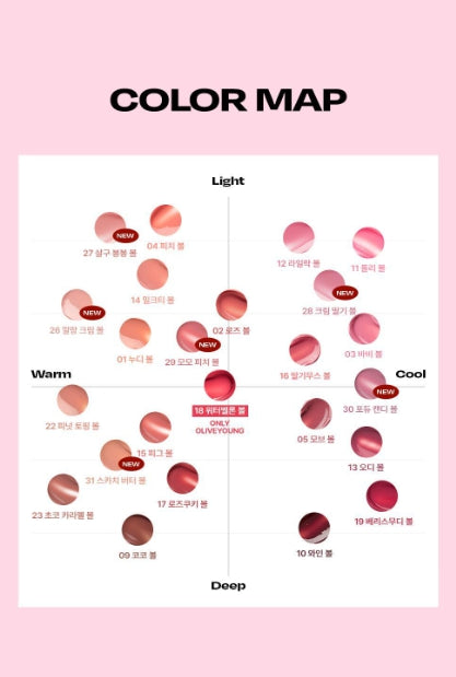 [alternativestereo] Lip Potion Sugar Glaze Tint Glossy Glow Finish 8ml