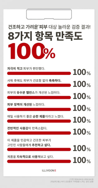 [illiyoon] Red-Itch High Moisture Body Wash Creamy Hydrating Cleanser 470g + 50g Set