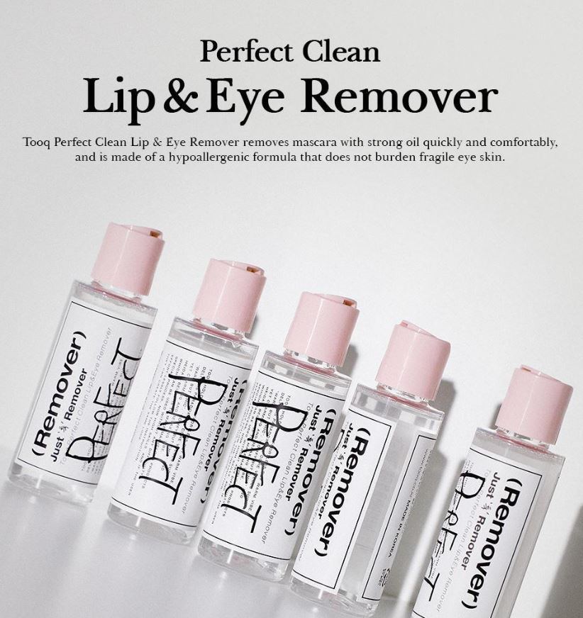 [TOOQ] Perfect Clean Lip & Eye Remover Gentle Dual-Phase Finish | 100 ml x 2