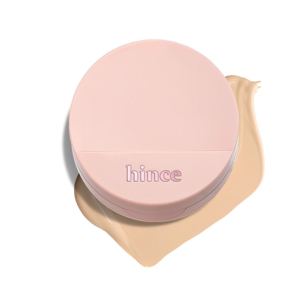 [hince] Cover Master Pink Cushion Soft Smooth Finish Set (11g + Refill + Hair Pins + Comb Keyring)