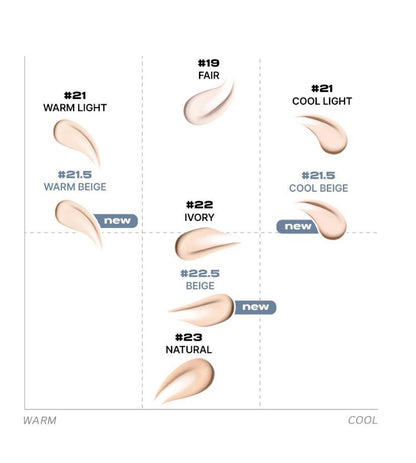 [ABOUT TONE] Skin Layer Fit Cushion Soft-Blur Matte Finish 13g (Single / Spatula Set)