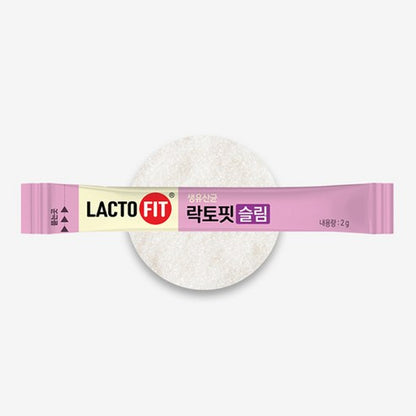 [Lacto-Fit] Slim Probiotics, Gut Balance & Wellness Support*, 120g (2g × 60 Sticks), Shipping from Korea