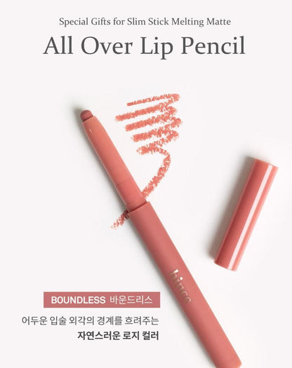 [hince] Slim Stick Melting Matte Lipstick Soft Blur Finish 1.5g