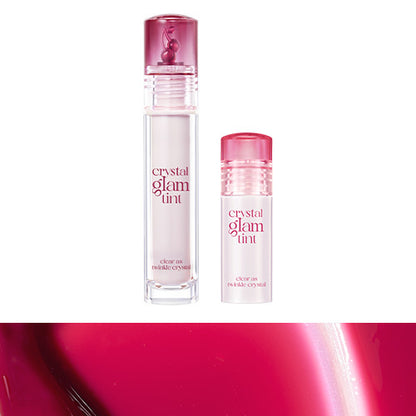 [CLIO] Crystal Glam Tint Cherry Series 3.4g | Glossy Translucent Lip Tint
