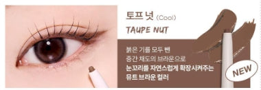 [TOOQ] Waterproof Slim Eye Extender Eyeliner Soft Precision Finish 1 Shade (15 Colors) Limited Set